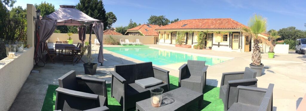 Gîte avec piscine, Mimizan, Landes