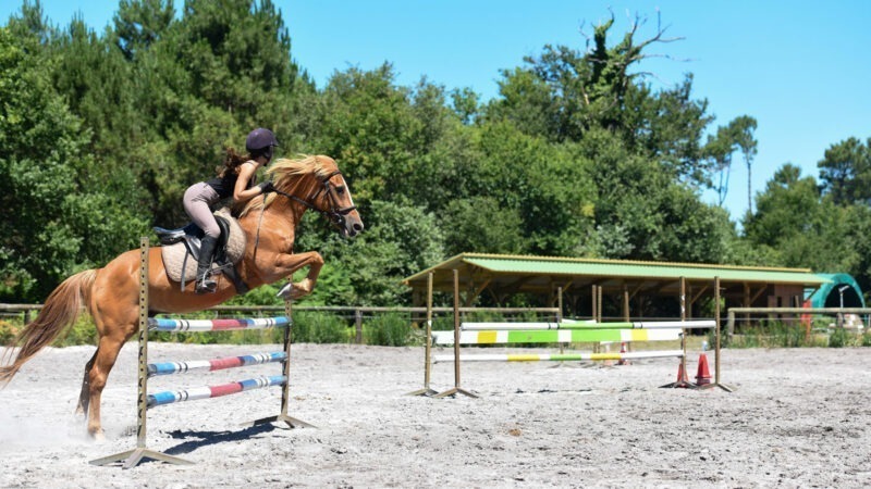 stage équitation et saut obstacle Aquitaine